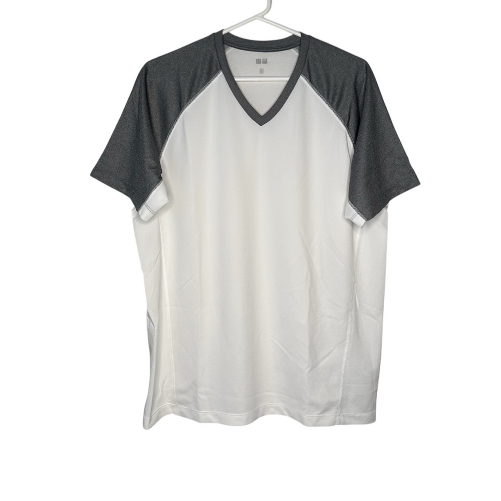Uniqlo Mens Raglan Short Sleeve Shirt Large